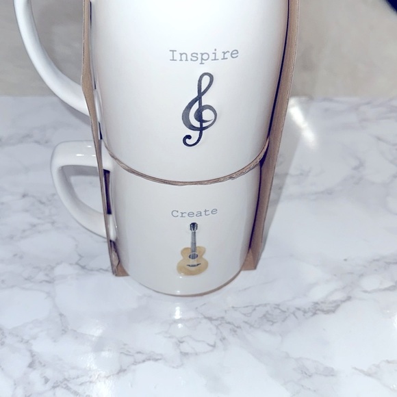 Dolly Parton Inspire & Create White Ceramic Mug Set new in package - Picture 4 of 5